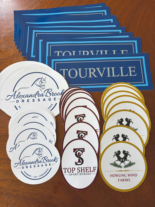 Barn Logo Vinyl Stickers