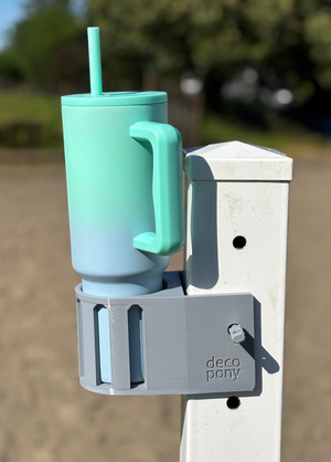 cup holder for horse jump