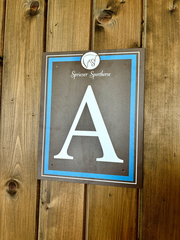 Custom Dressage Arena Letters