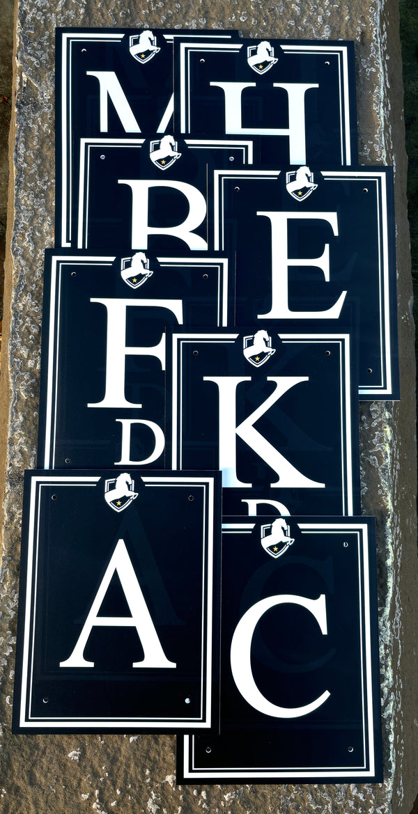 Custom Dressage Arena Letters