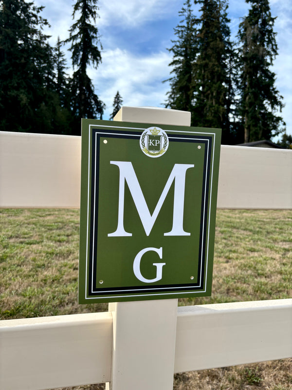 Custom Dressage Arena Letters