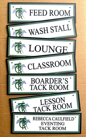Custom Stable Plaques