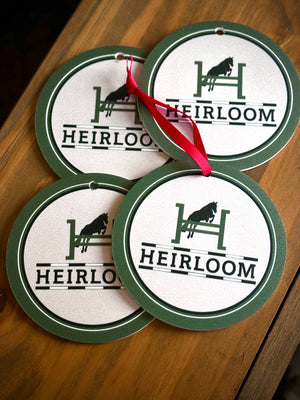 🎁 Custom Barn Logo Holiday Ornaments