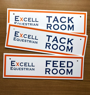Custom Stable Plaques