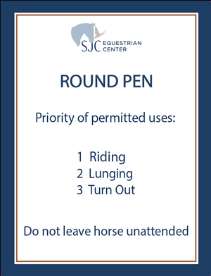 4 more SJC Round Pen signs