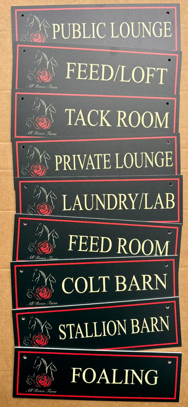 🎁 Holiday Stable Sign Gift Set