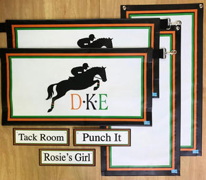 3 Piece Custom Stall Set